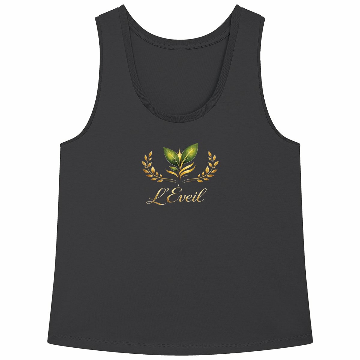 Image front Débardeur Femme 100% coton biologique L'Éveil