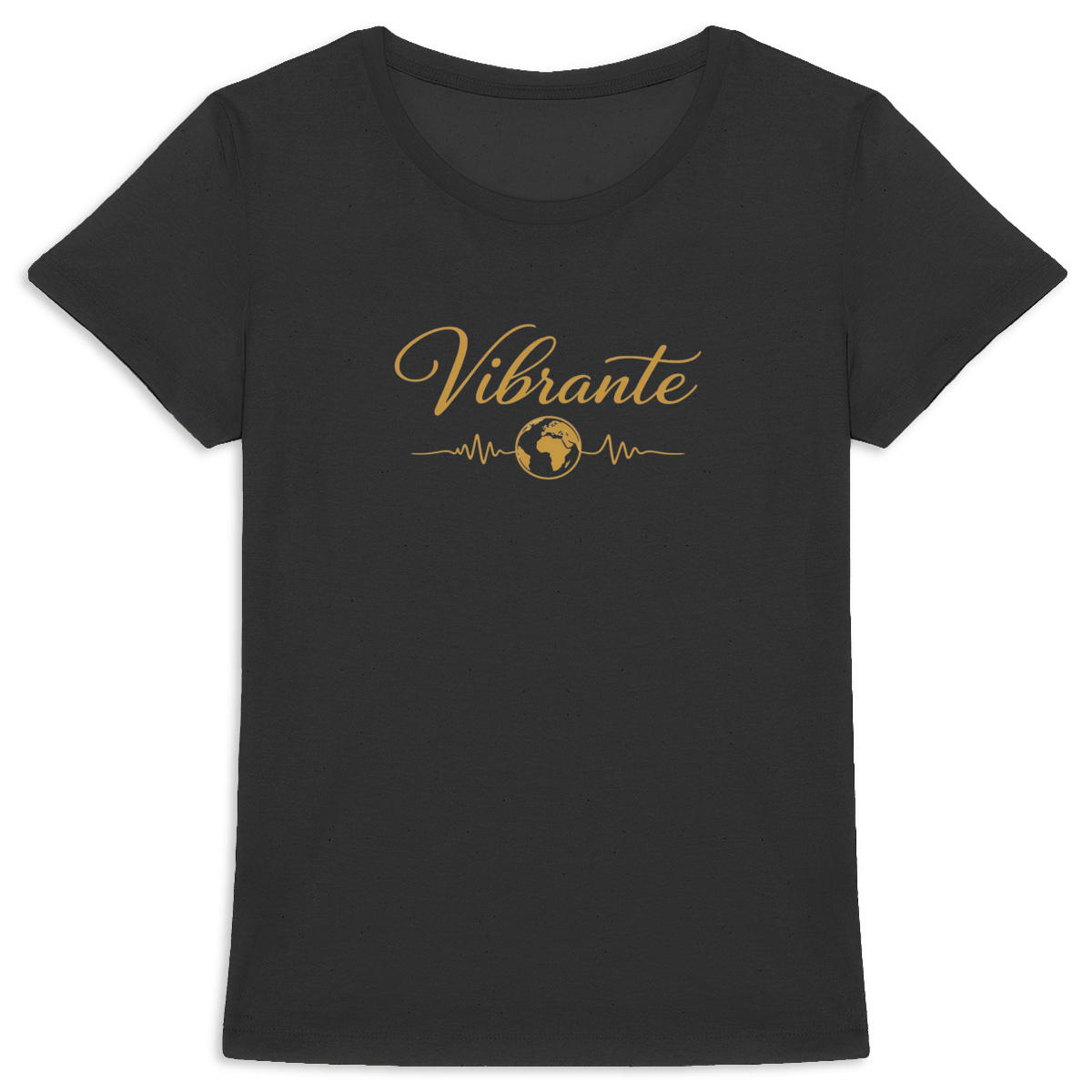 Image back T-shirt Femme Epais 100% coton bio Vibrante - 5 coloris