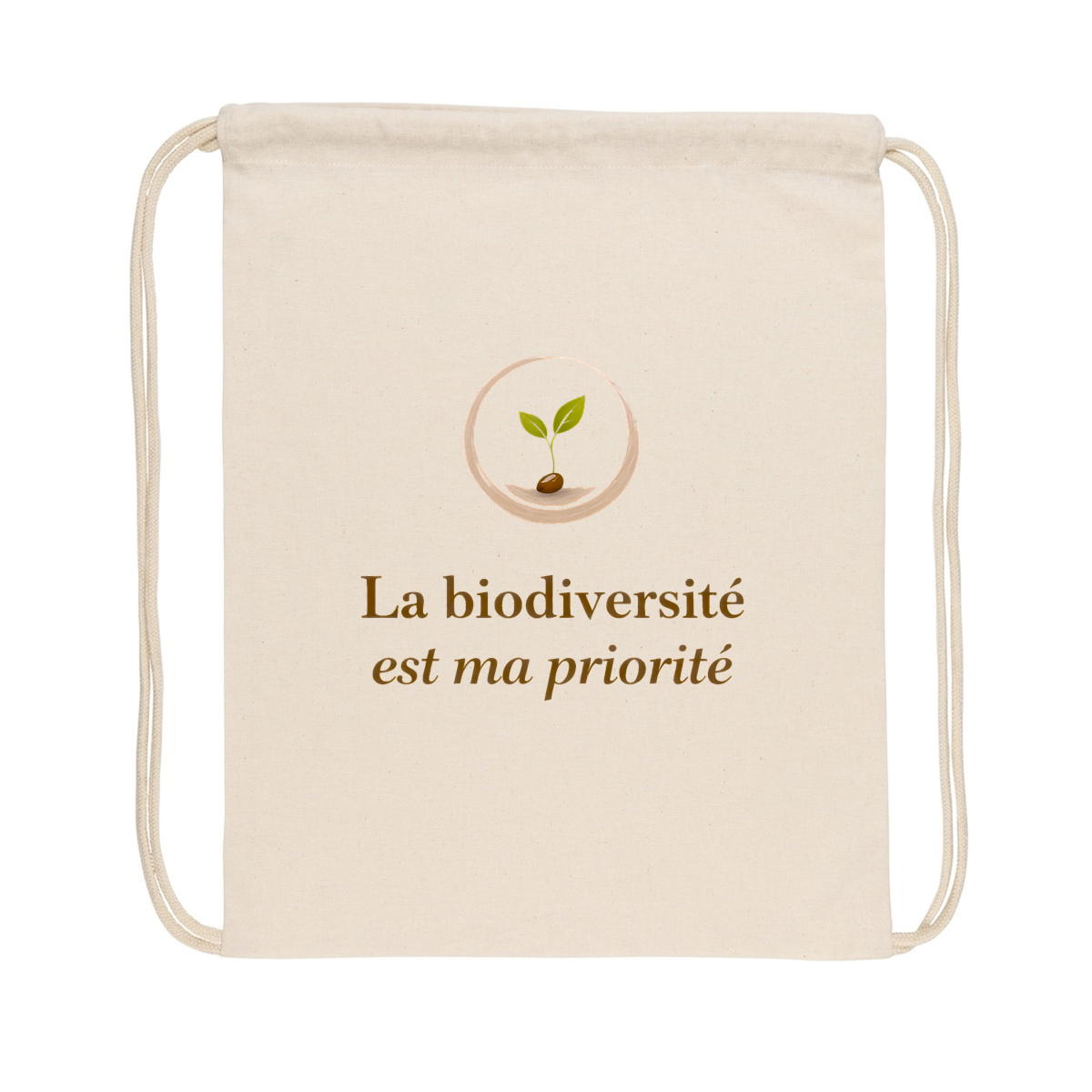 Image front Sac à dos écologique La biodiversité 