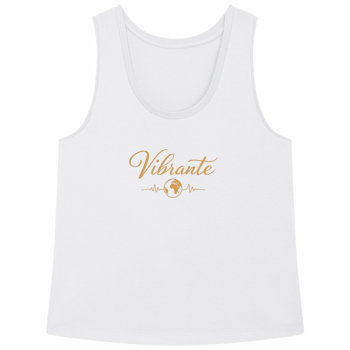 Image front Débardeur Femme 100% coton biologique Vibrante 3 coloris