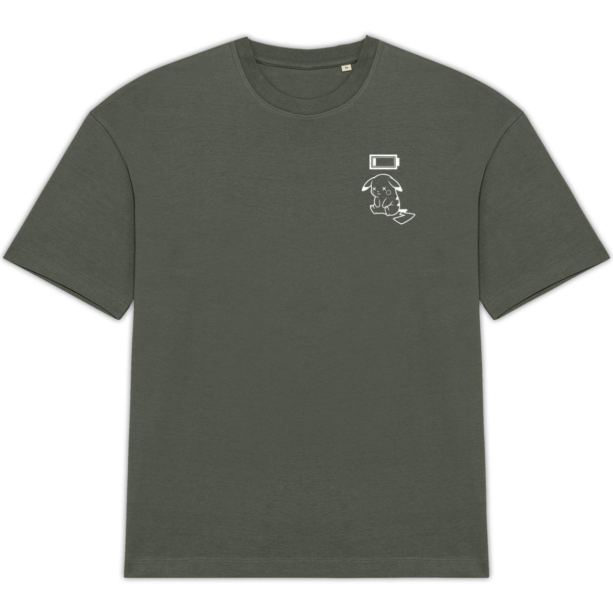 T-shirt Oversize Low battery  - Image