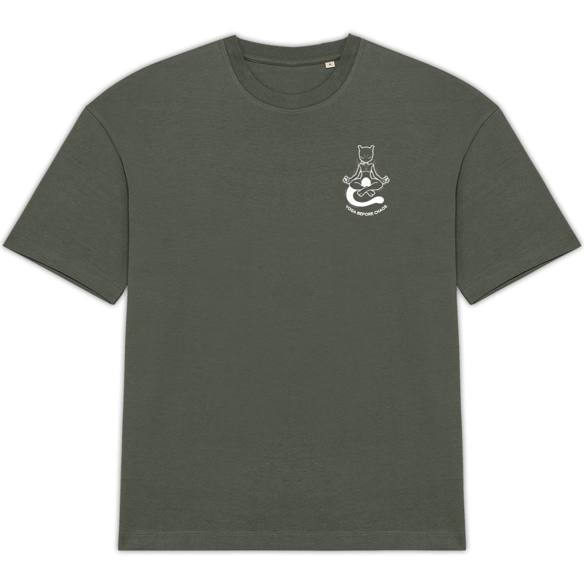T-shirt Oversize Yoga before chaos - Image