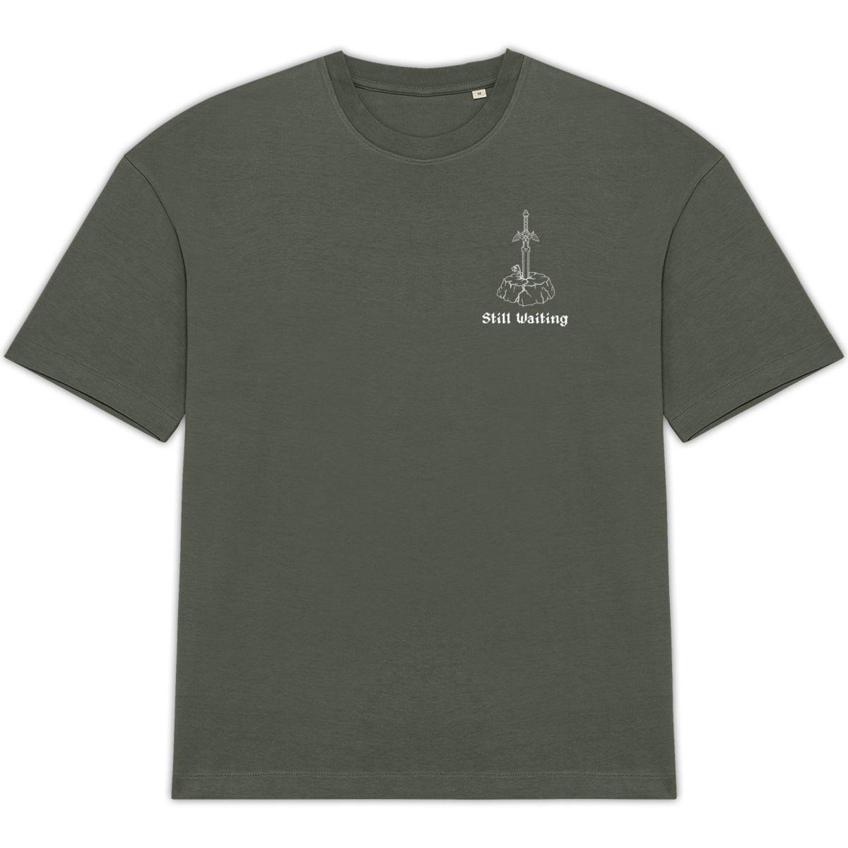 T-shirt Oversize Still waiting - Image
