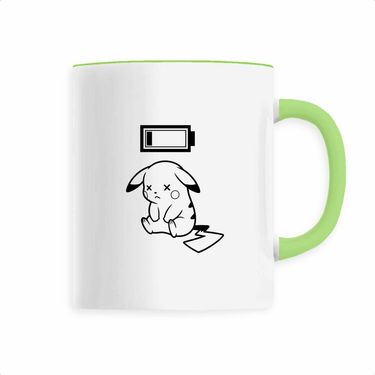 MUG cera Low battery