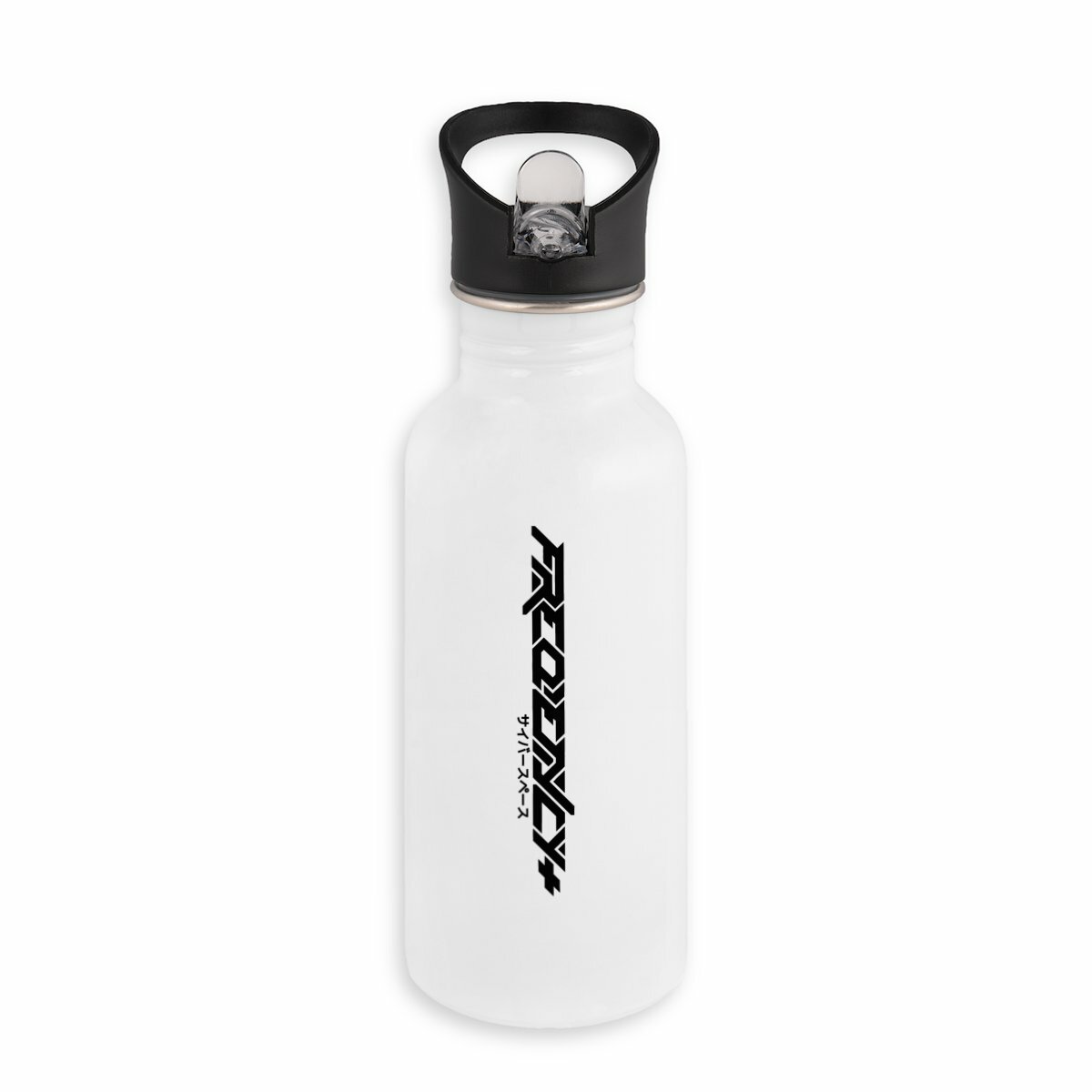 Bouteille en inox avec paille Frequency+