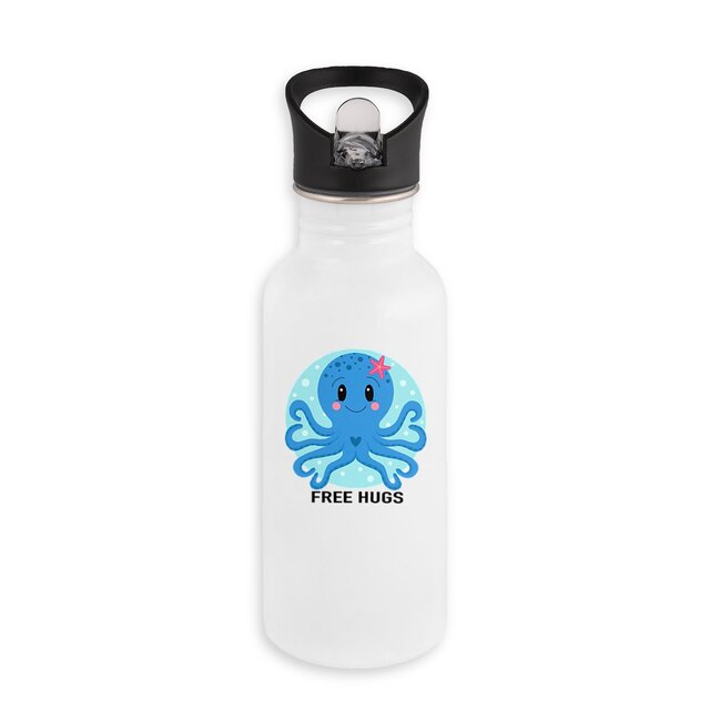 Image back Free Hugs Bottle