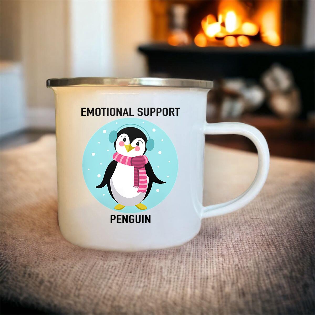 Image front Support Penguin Mug