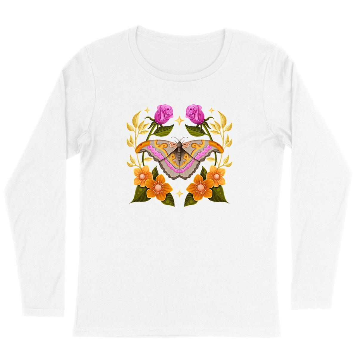 Image back Atlas Moth Women Long Sleeves