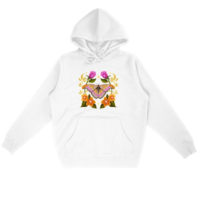 Image back Atlas Moth Hoodie