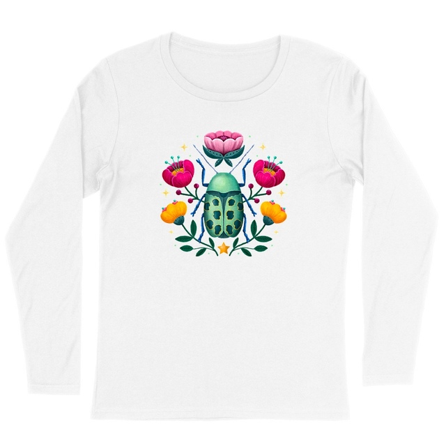 Image back Flower Beetle Light Women Long Sleeves
