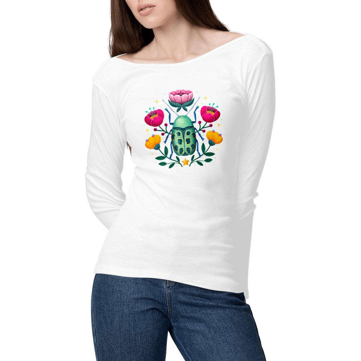 Image front Flower Beetle Light Women Long Sleeves
