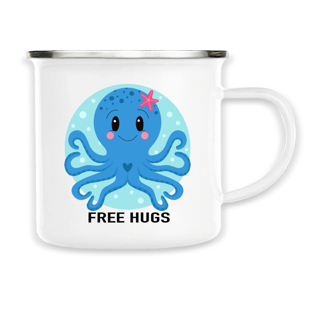 Image back Free Hugs Mug