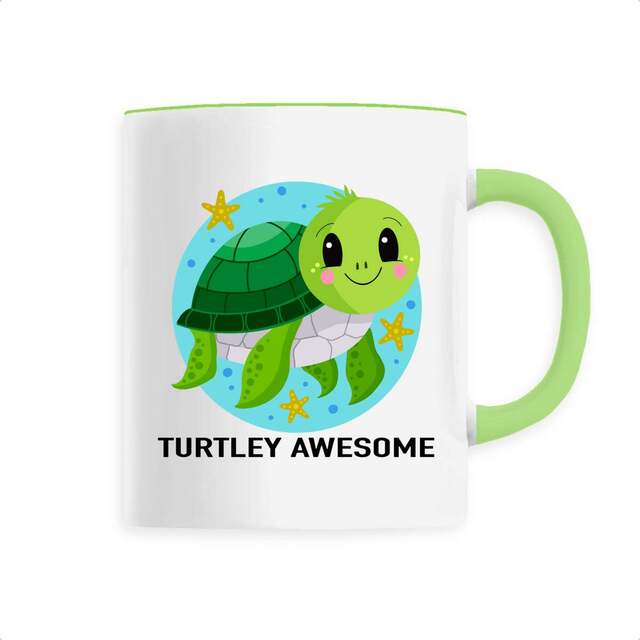 Image back Turtley Awesome Ceramic Mug