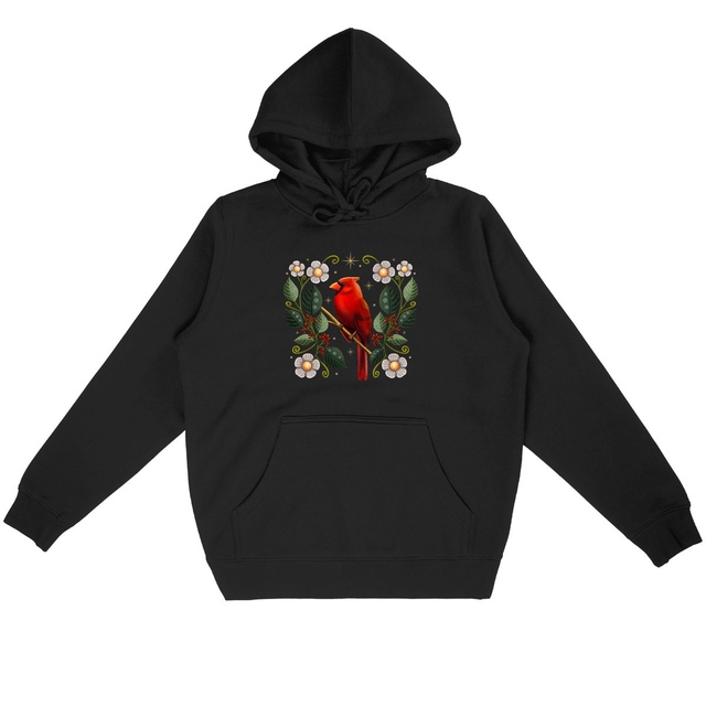 Image front Cardinal Black Hoodie