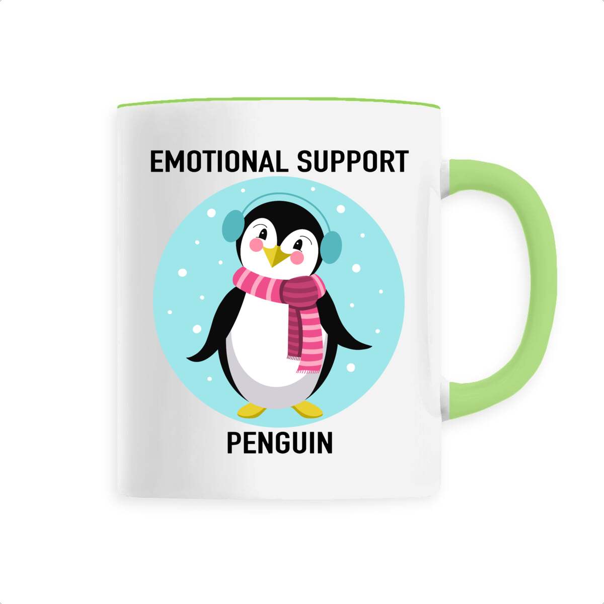 Image back Support Penguin Ceramic Mug