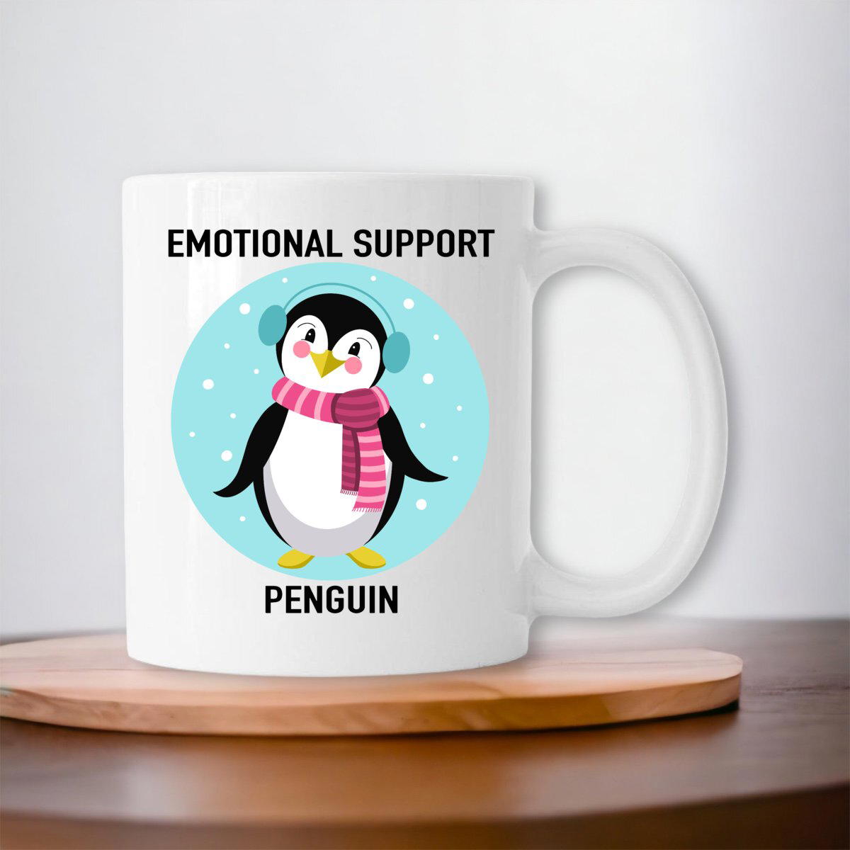 Image front Support Penguin Ceramic Mug
