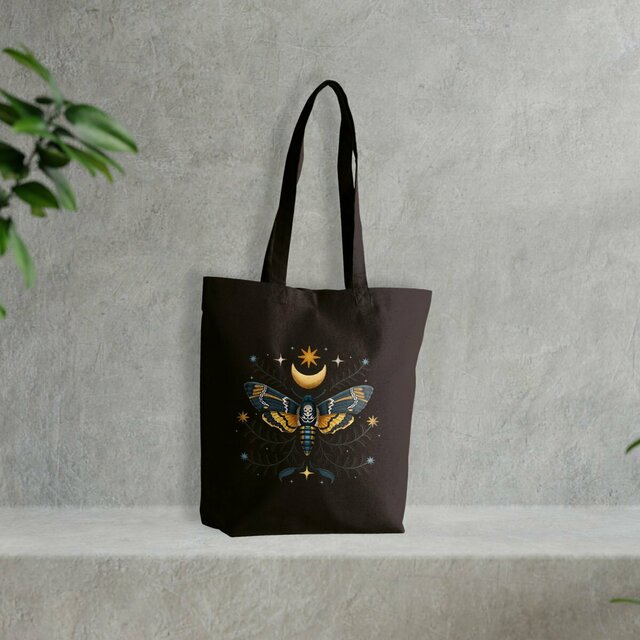 Image front Death Head Moth Tote Bag