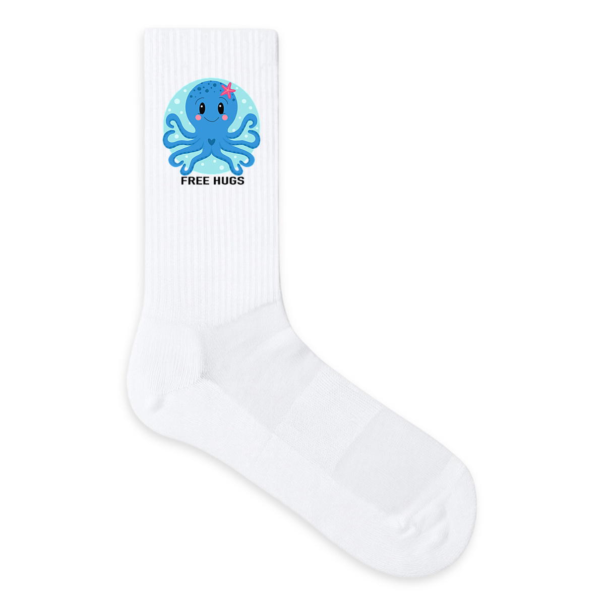 Image back Free Hugs Socks