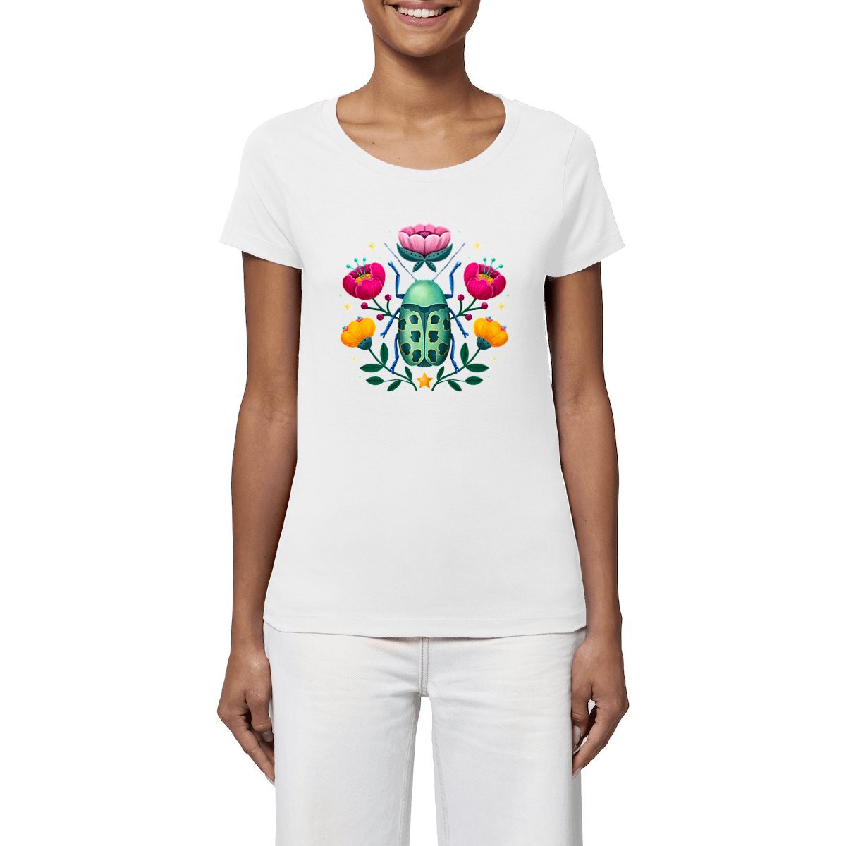 Image front Flower Beetle Light Women's T-Shirt