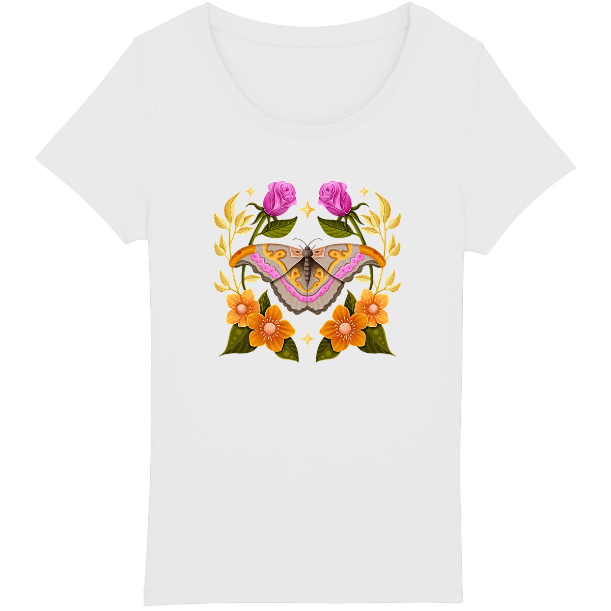 Image back Atlas Moth Women T-Shirt