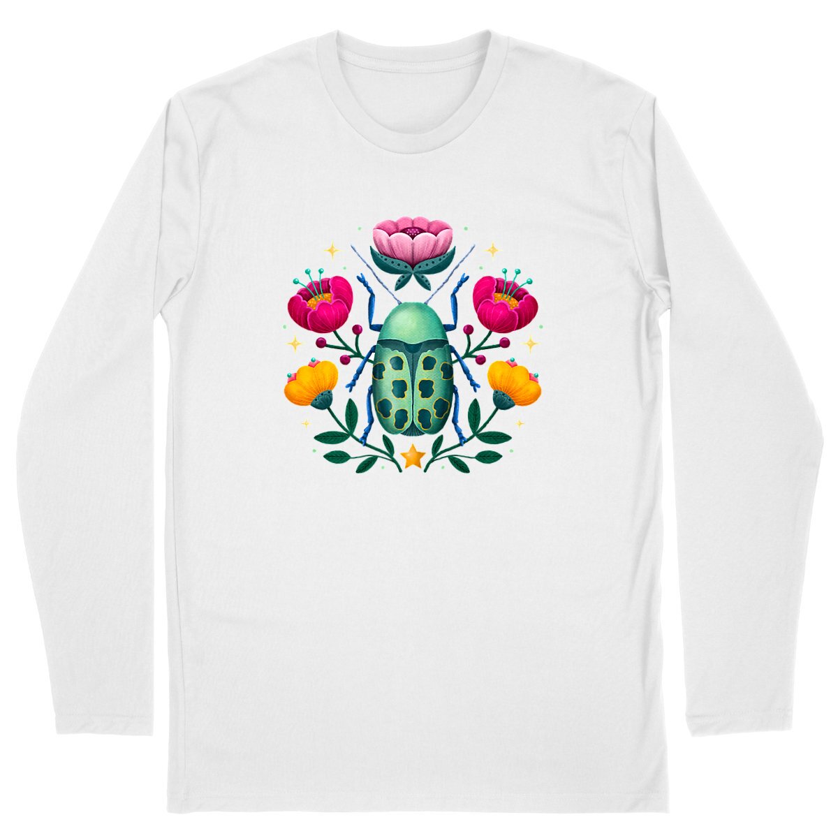 Image back Flower Beetle Light Long Sleeves