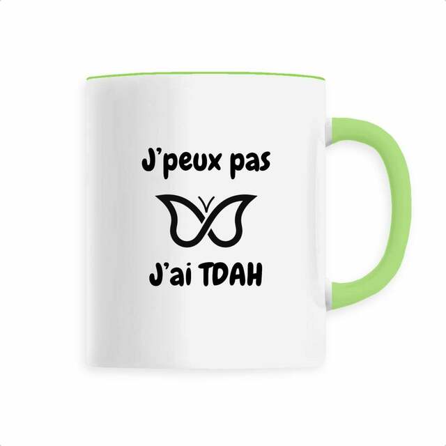 Image back Mug - J'peux pas TDAH