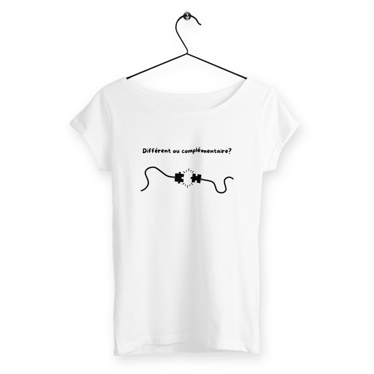 Image front T-shirt Femme - Complémentarité