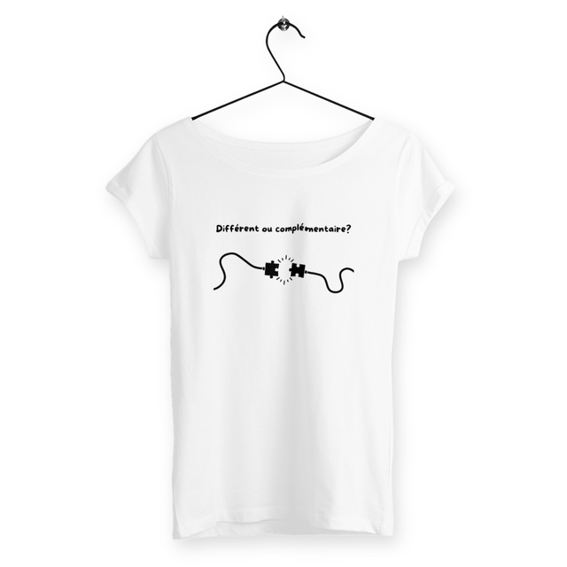 Image front T-shirt Femme - Complémentarité