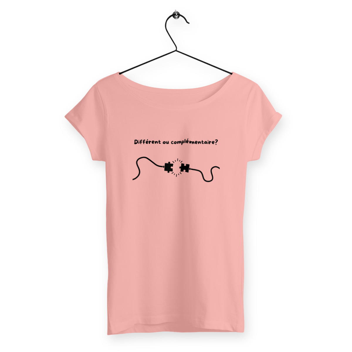 Image back T-shirt Femme - Complémentarité