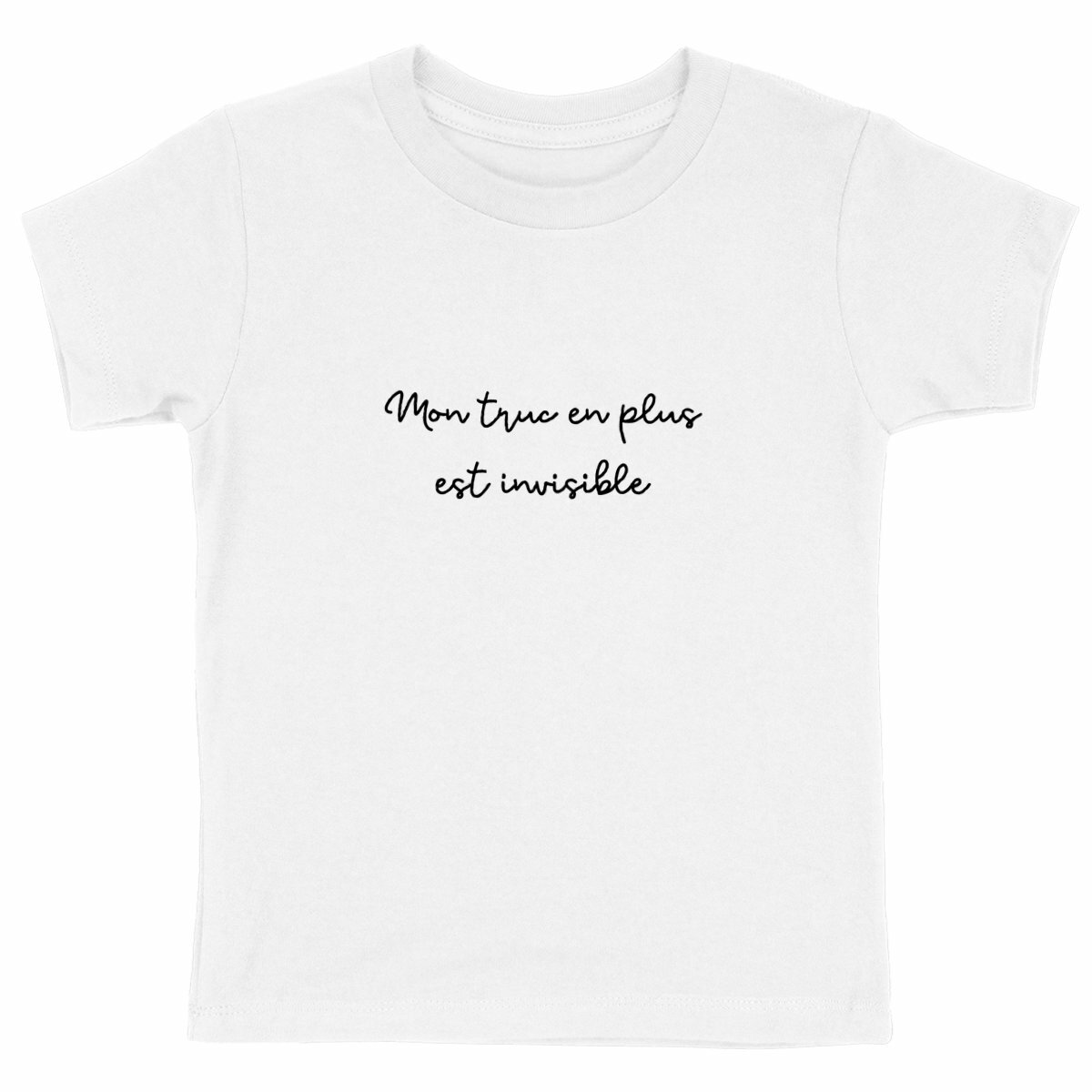 Image back T-shirt Enfant - Invisible