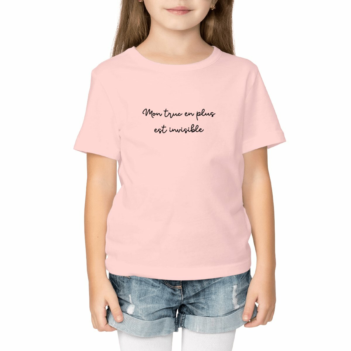 Image front T-shirt Enfant - Invisible