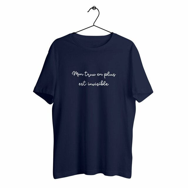 Image back T-shirt Unisexe - Invisible