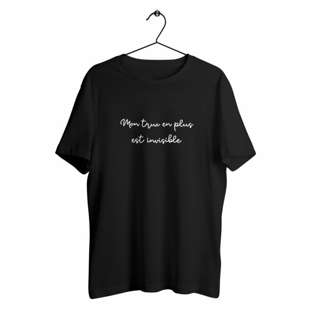 Image front T-shirt Unisexe - Invisible
