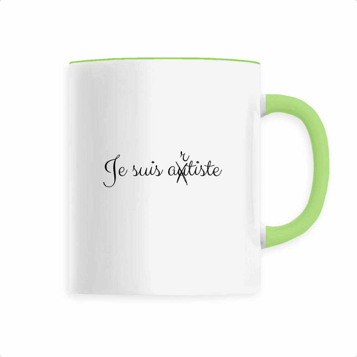 Image front Mug - Artiste