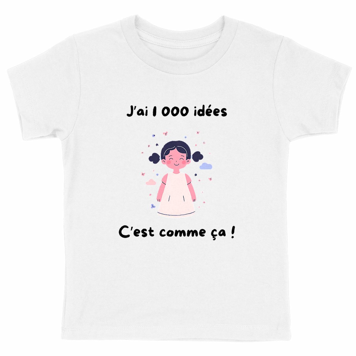 Image back T-shirt Enfant - 1 000 idées