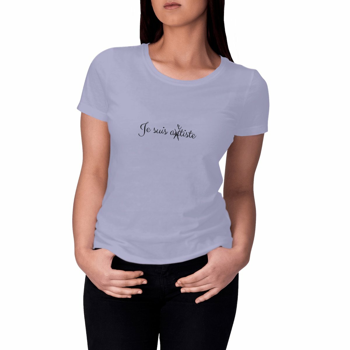 Image front T-shirt Femme - Artiste