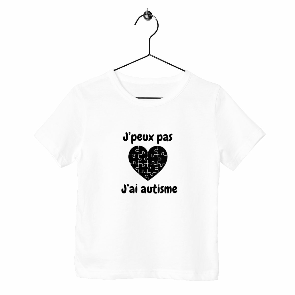 Image front T-shirt Enfant - J'peux pas TSA