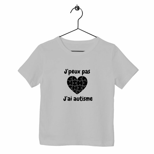 Image back T-shirt Enfant - J'peux pas TSA