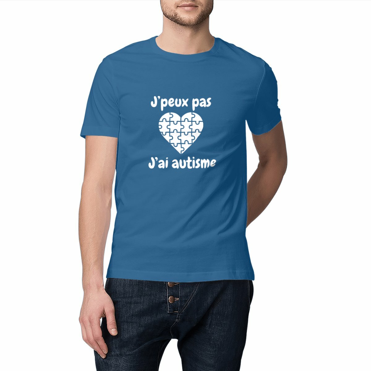 Image front T-shirt Unisexe - J'peux pas TSA