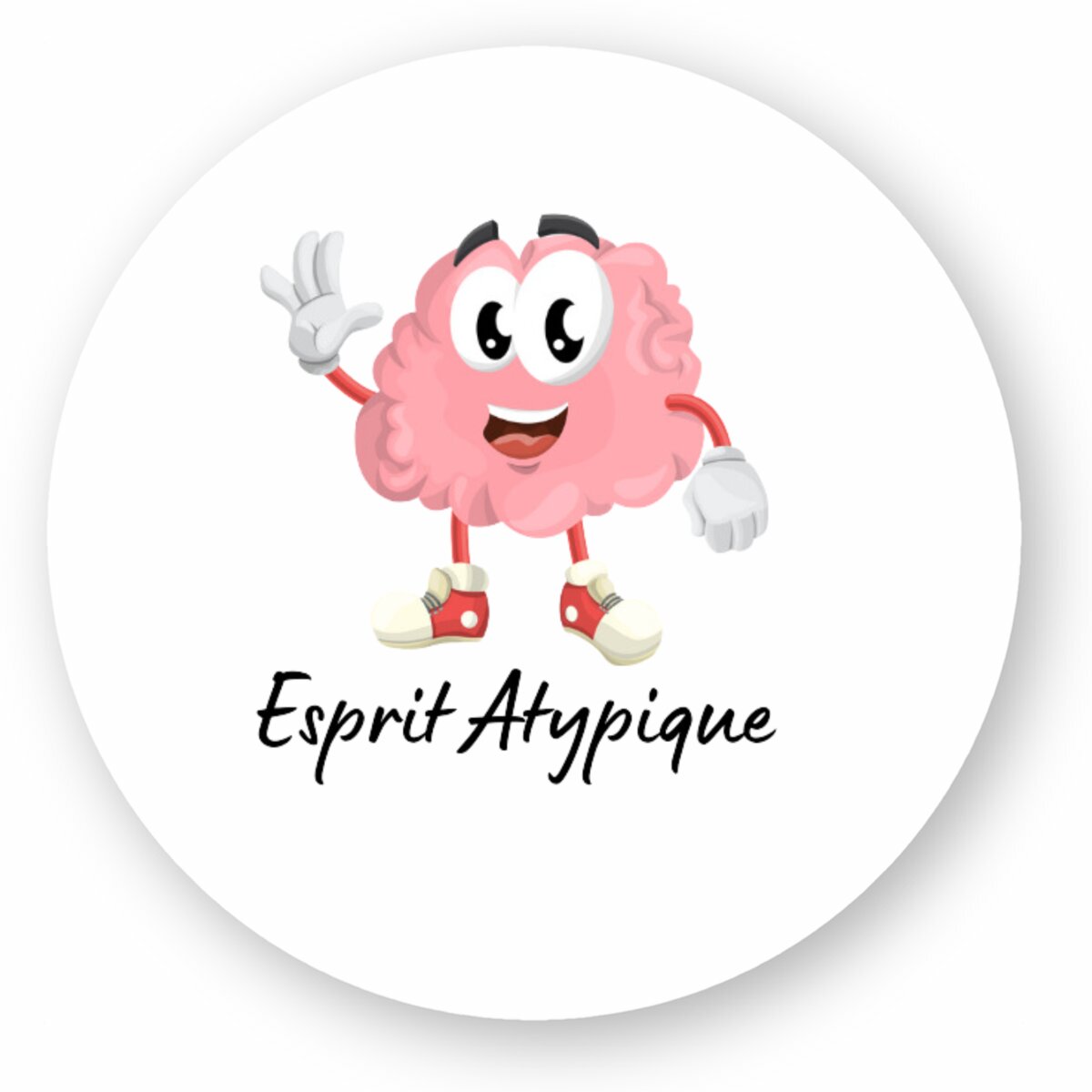 Image front Autocollants - Esprit Atypique