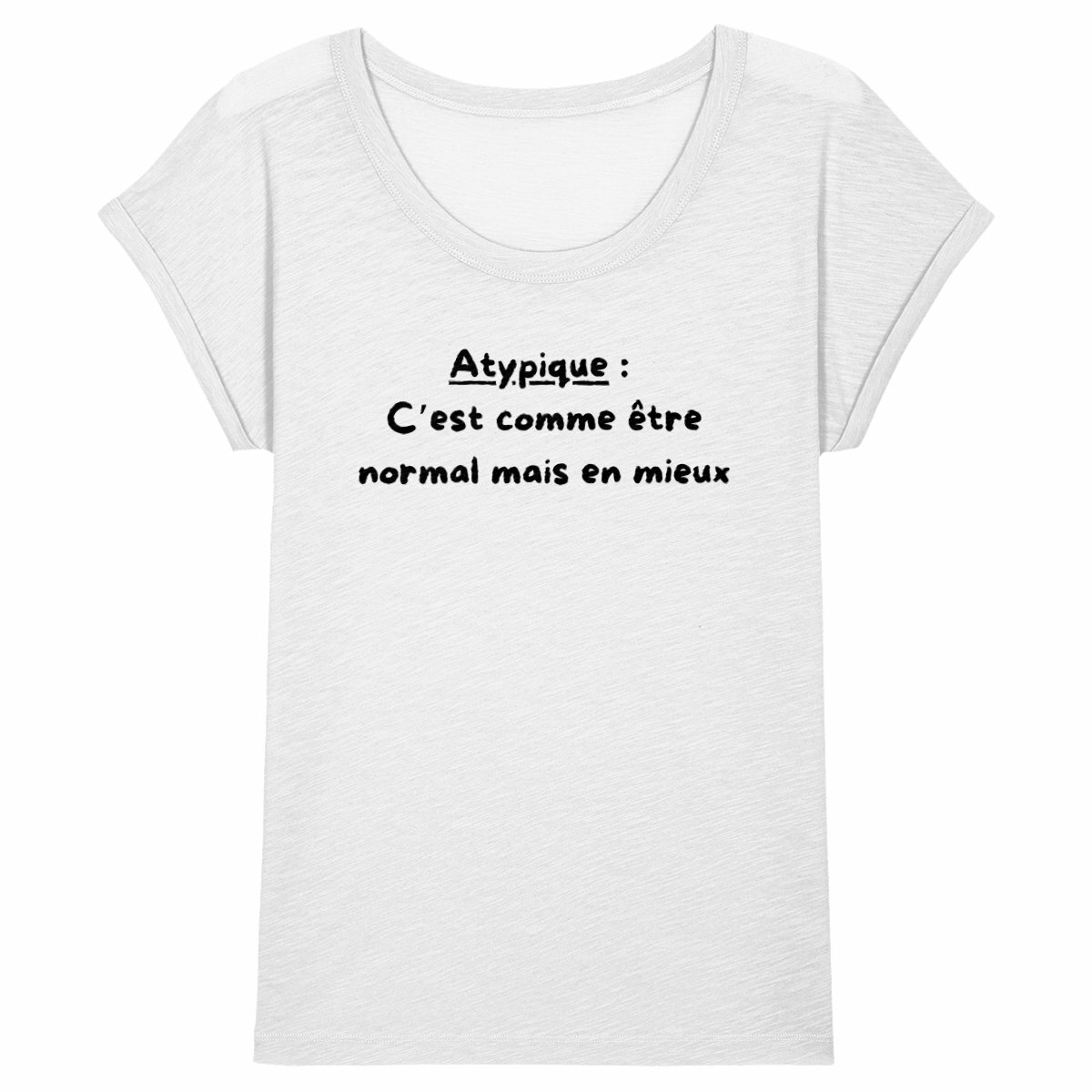 Image front T-shirt Femme - Atypique 