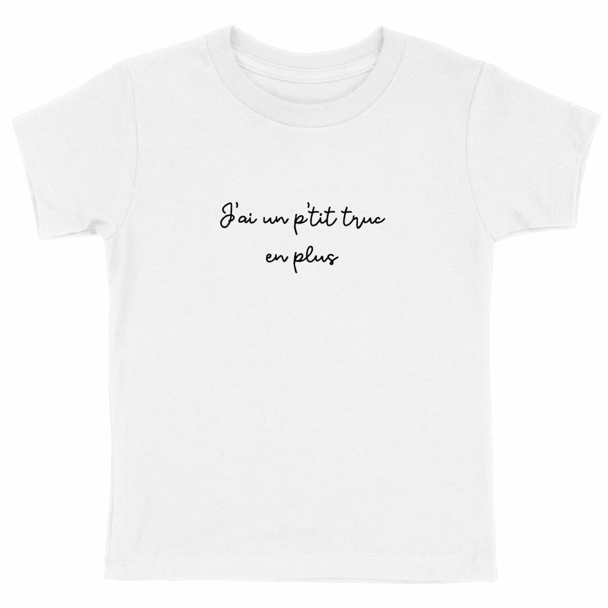Image back T-shirt Enfant - P'tit truc