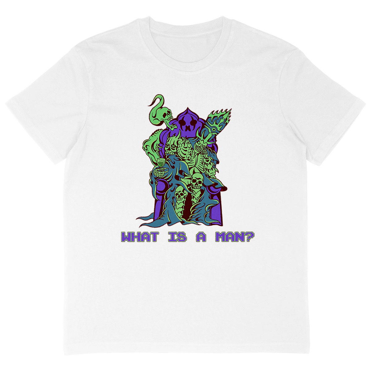 Image back Bored Throne Lich, What is a Man (Skullitor colors)