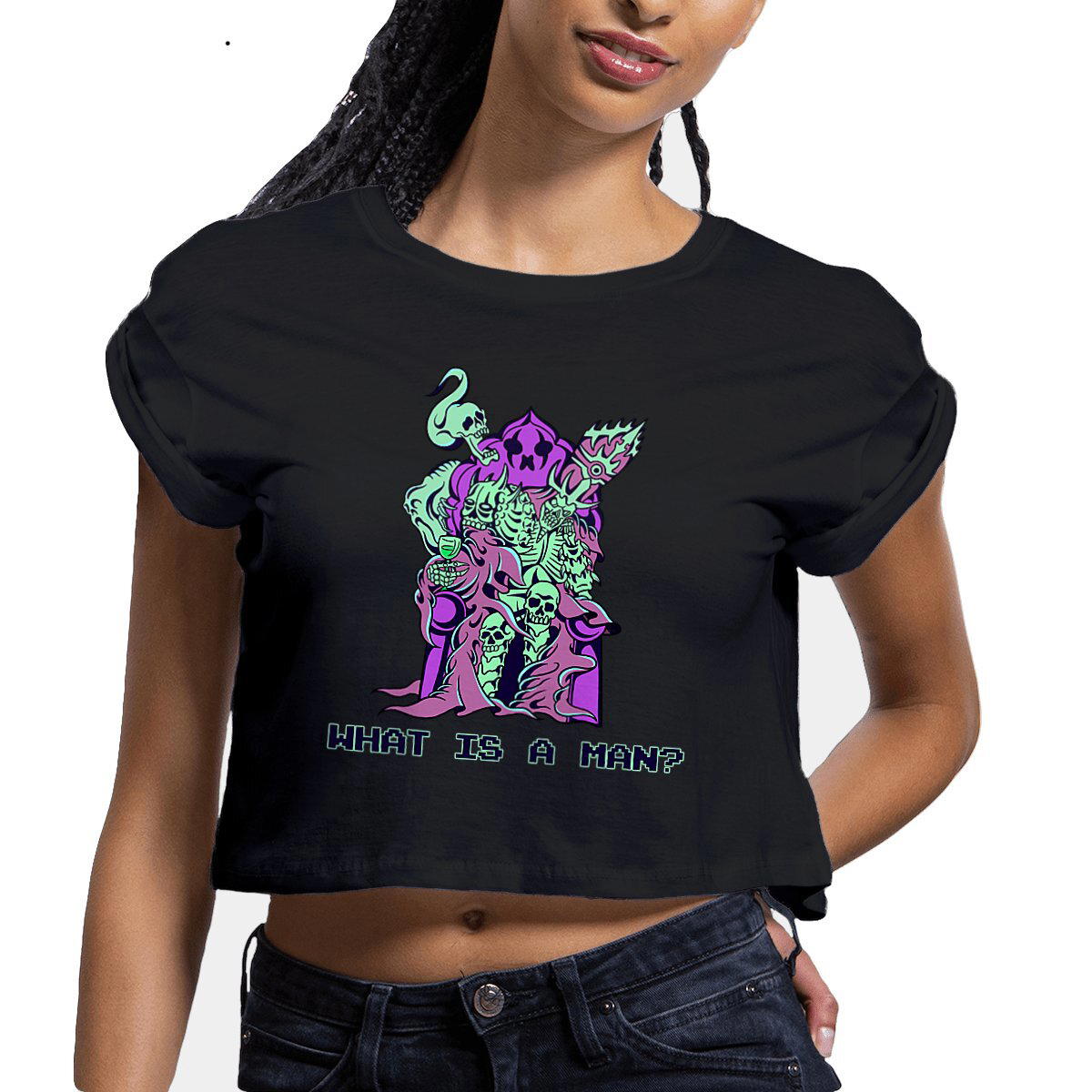 Image front Bored Throne Lich, What is a Man? (Vaporwave Colors)