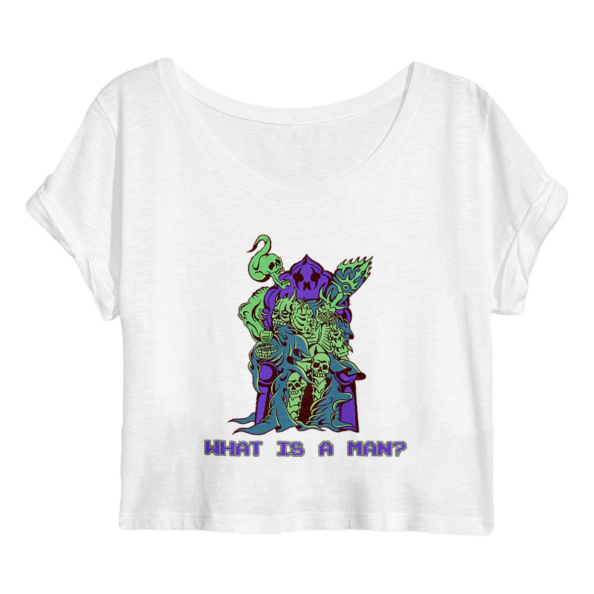 Image back Bored Throne Lich, What is a Man (Skullitor colors)