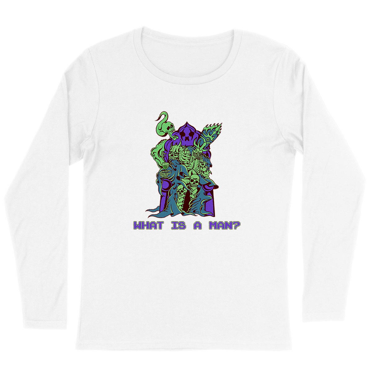 Image back Bored Throne Lich, What is a Man (Skullitor colors)