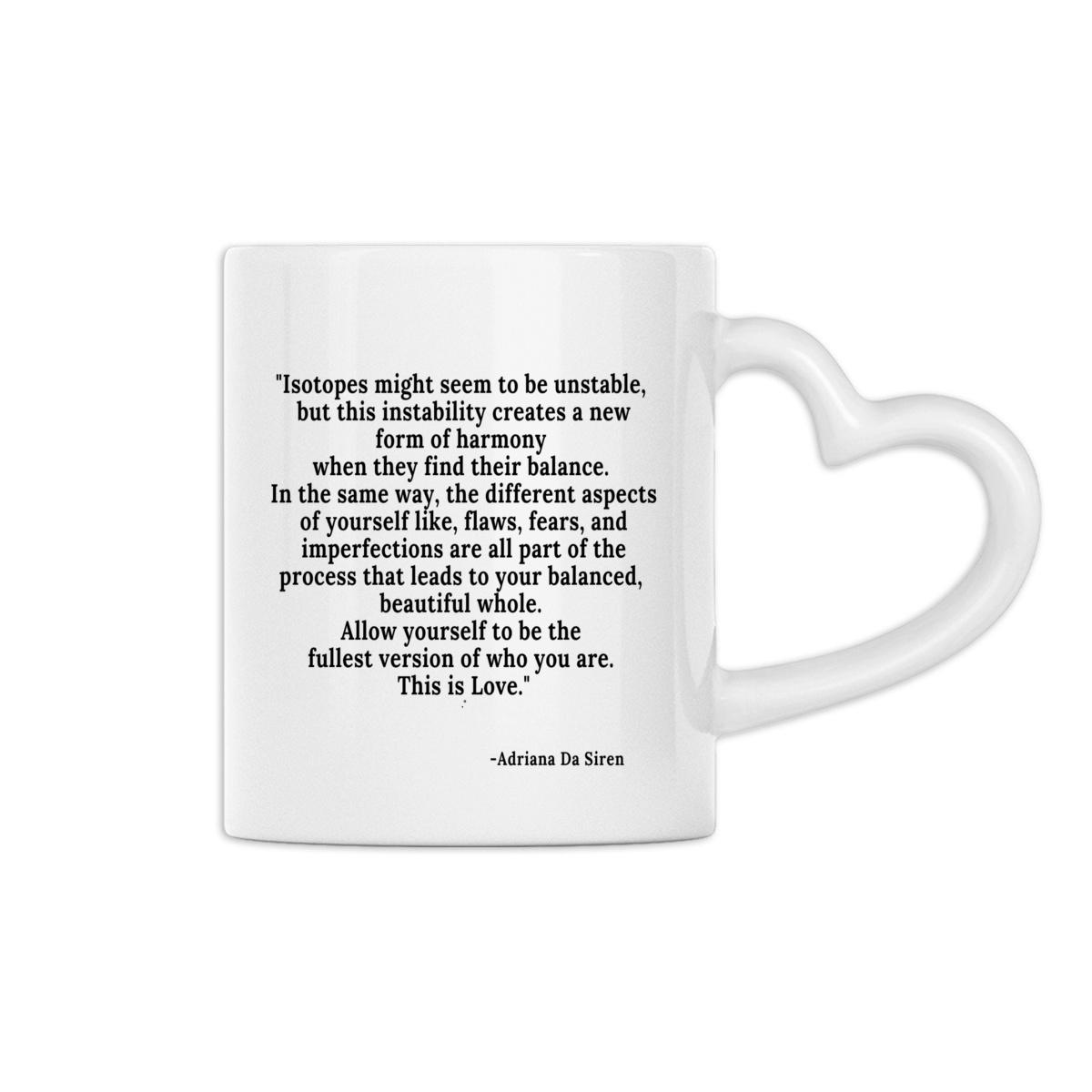 Heart-Shaped Mug - Perfect Gift for Love - This is Love