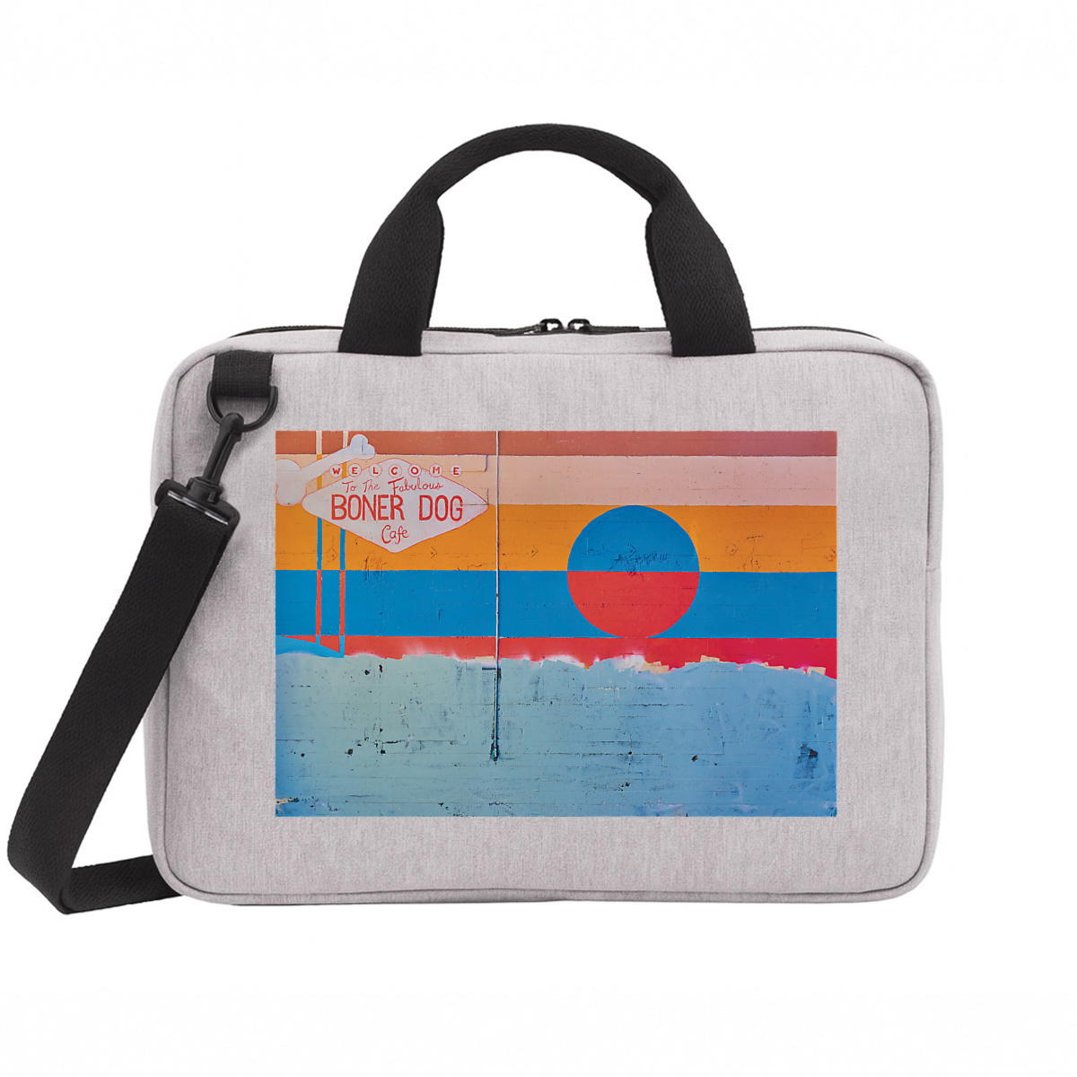 Image back Happy Wiener - Laptop Bag