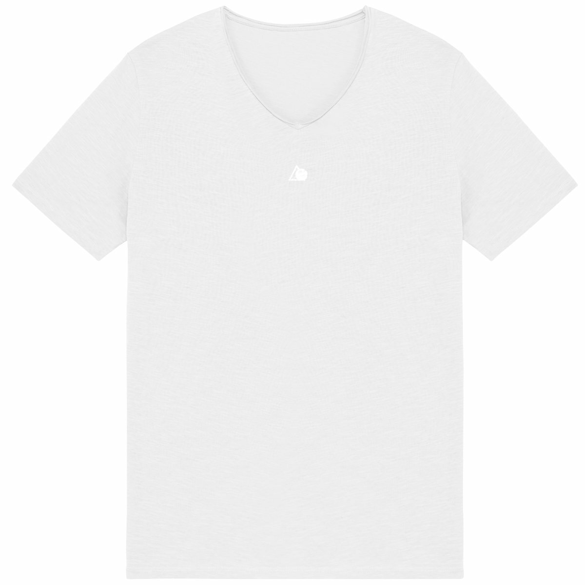 Image front Slub-Styled T-Shirt White - DiwB Edition.