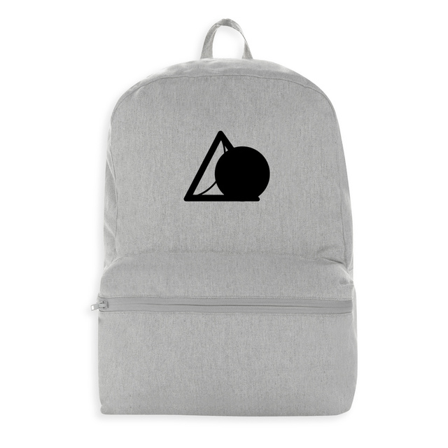 Image front Recycled Bagpack Black - DiwB Edition.